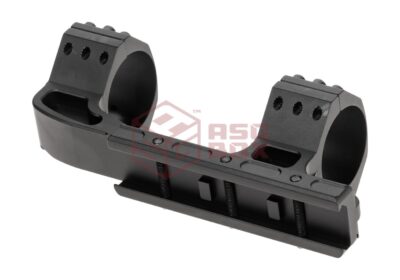 Vector Optics 34mm Cant 20 MOA One Piece High Picatinny Mount Black - obrazek 5
