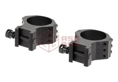 Vector Optics 34mm X-Accu Medium Profile Picatinny Rings Black - obrazek 5