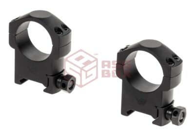 Vector Optics 30mm High Profile Weaver Rings Black - obrazek 3