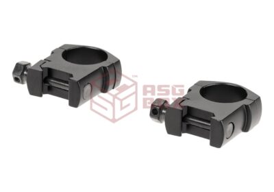 Vector Optics 25.4mm 1“ Medium Profile Weaver Rings Black - obrazek 5