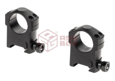 Vector Optics 25.4mm 1“ High Profile Weaver Rings Black - obrazek 3