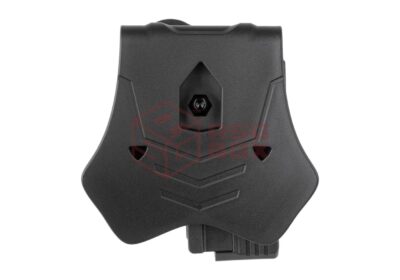 Amomax Universal Paddle Holster for Rail Pistols Black - obrazek 3