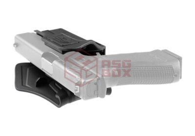 Amomax Universal Paddle Holster for Rail Pistols Black - obrazek 5