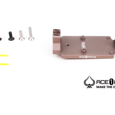 ACE 1 ARMS Fiber Back Up Sight Base for Marui / WE / KJ G-Series Gas BlowBack Pistol ( Dark Earth )