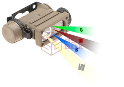 Streamlight Sidewinder Compact II Aviation Model Flashlight White / Green / Blue / IR Light Coyote - obrazek 6