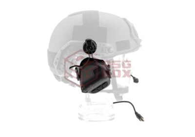 Earmor M32H Plus Tactical Hearing Protection Helmet Version Black - obrazek 4