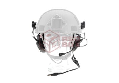 Earmor M32H Plus Tactical Hearing Protection Helmet Version Black - obrazek 5