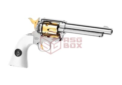 Colt SAA .45 5.5" Smoke Wagon White