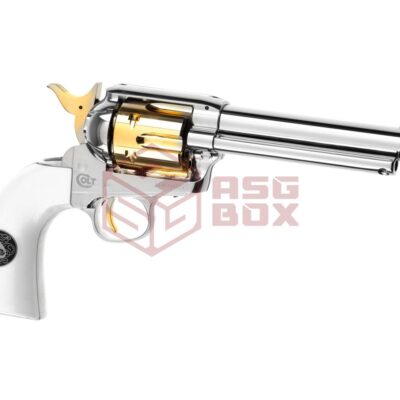 Colt SAA .45 5.5" Smoke Wagon White