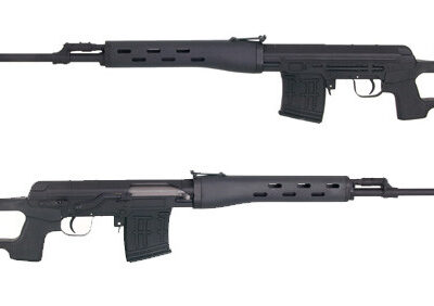Spring action SVD Dragunov - black
