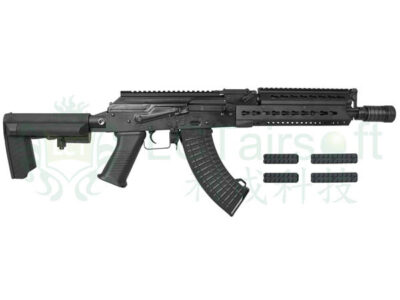 LCT AK-104 LTS Keymod 9.5" Airsoft Rifle – Black - obrazek 2