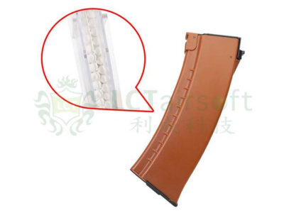 LCT AK-74 (AK / LCK74) Mid-Cap Magazine, 130 BBs – Brown - obrazek 2