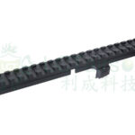 Low-profile scope mount with 8.5 inch Picatinny Rail for G3