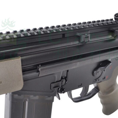 Alternative view of Low-profile scope mount with 8.5 inch Picatinny Rail for G3