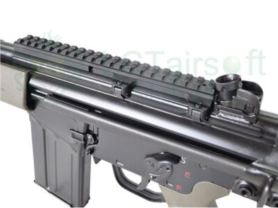 Low-profile scope mount with 8.5 inch Picatinny Rail for G3 - obrazek 3