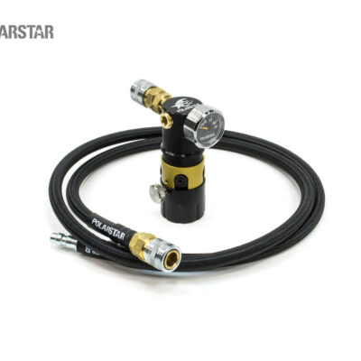 PolarStar MRS Regulator Air Rig w/ Braided Air Line (42", Black)