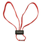 ESP Training Textile Handcuffs, Set of 5 Pieces - Red
