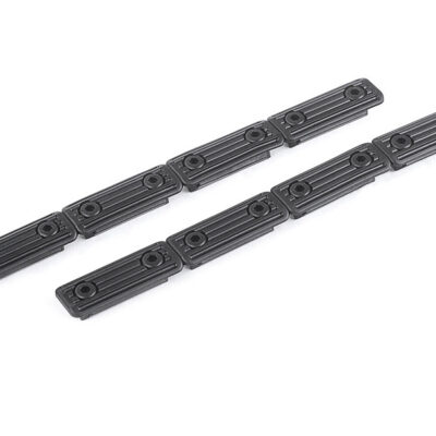 ASG M-LOK Slot Covers, 2 Pieces - Black