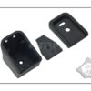 FMA G-Series Magazine Flat and Enlarged Bottom Cover Set - Black OD-A-TB1028-BK asgbox.pl
