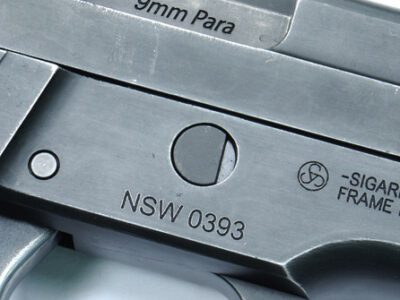 Steel Takedown Lever for MARUI/KJ/WE P226 - obrazek 3