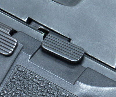 Alternative view of Steel Slide Catch Lever for MARUI/KJ/WE P226