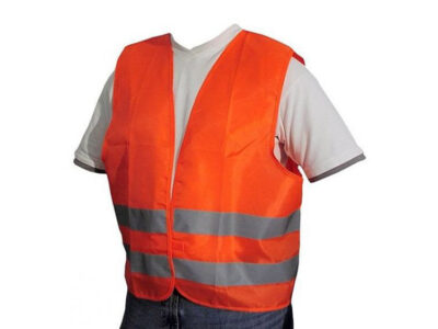 Reflective vest orange ALEX - obrazek 2