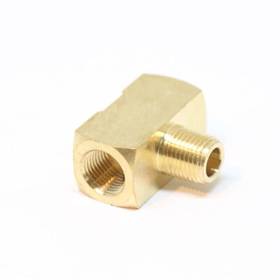 HPA double adapter shape T - female thread 1/8NPT - shape I