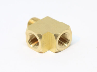 HPA double adapter shape T - female thread 1/8NPT - shape L - obrazek 2
