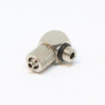 EPeS screw coupling for 4mm hose - right angle (external thread M5)