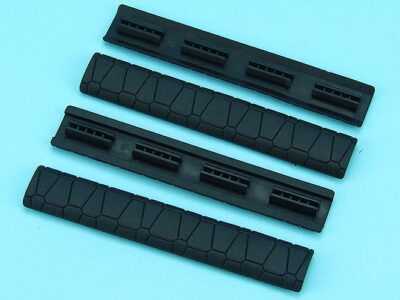 SAI Soft Rail Cover (Black) - 4PCS