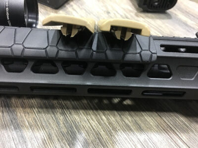 SAI Soft Rail Cover (Black) - 4PCS - obrazek 4