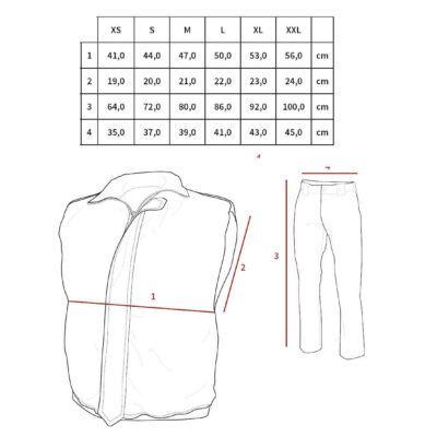 Alternative view of Kid´s vest and pants WOODLAND