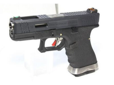 WE GBB Gas Pistol R19 Gen4 T5 Custom - Black