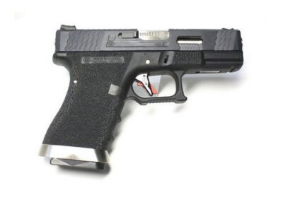 WE GBB Gas Pistol R19 Gen4 T5 Custom - Black - obrazek 2