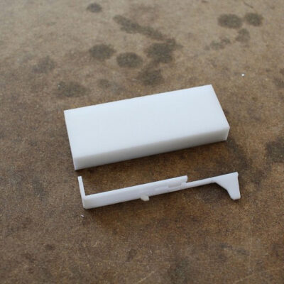 Alternative view of CNC Tappet plate V2 POM