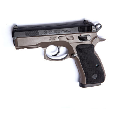 ASG CZ 75D Compact Spring-Action Pistol - Tan / Black