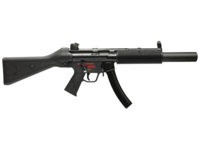 WE GBBR SMG APACHE SD1 - Black - obrazek 2
