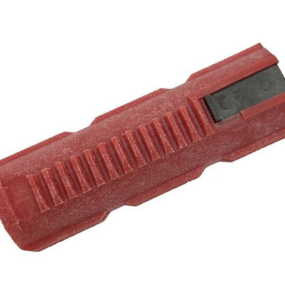 Reinforced 1 metal teeth piston