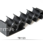 FMA 12GA Shotgun Shell Holder for Belt / MOLLE - Black