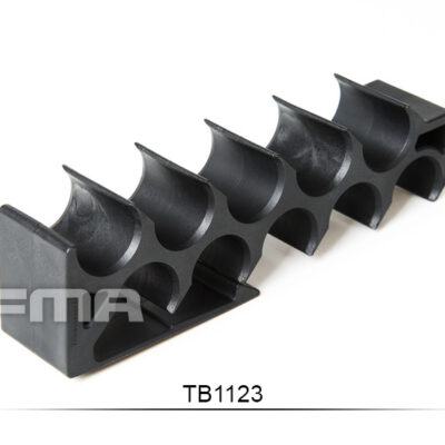 FMA 12GA Shotgun Shell Holder for Belt / MOLLE - Black