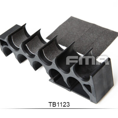 Alternative view of FMA 12GA Shotgun Shell Holder for Belt / MOLLE - Black