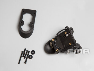 FMA AVS-9 Aviator's NVS Mount, Plastic - Black - obrazek 2