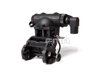 FMA AVS-9 Aviator's NVS Mount with Battery Case, Plastic - Black