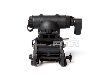 FMA AVS-9 Aviator's NVS Mount with Battery Case, Plastic - Black - obrazek 2
