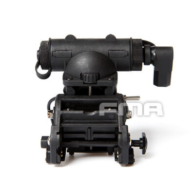 Alternative view of FMA AVS-9 Aviator's NVS Mount with Battery Case, Plastic - Black