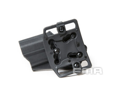 FMA CQC Serpa Belt Holster (TM Hi-Capa / Warrior), Right Hand - Black - obrazek 2
