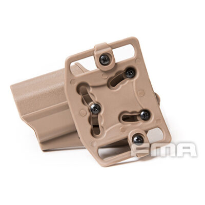 Alternative view of FMA CQC Serpa Belt Holster (TM Hi-Capa / Warrior), Right Hand - Tan