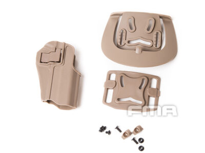 FMA CQC Serpa Belt Holster (TM Hi-Capa / Warrior), Right Hand - Tan - obrazek 3