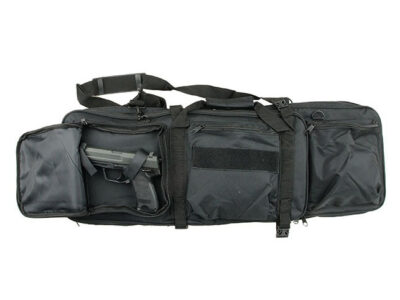 Twin assault rifle carrying bag - 58 and 80cm - BLACK