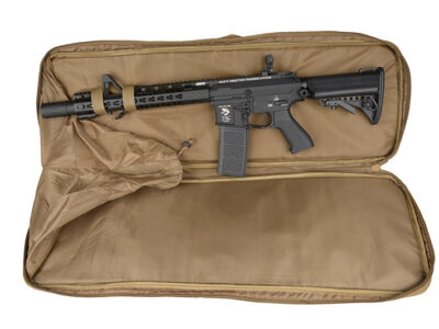 Twin assault rifle carrying bag - 58 and 80cm - BLACK - obrazek 3
